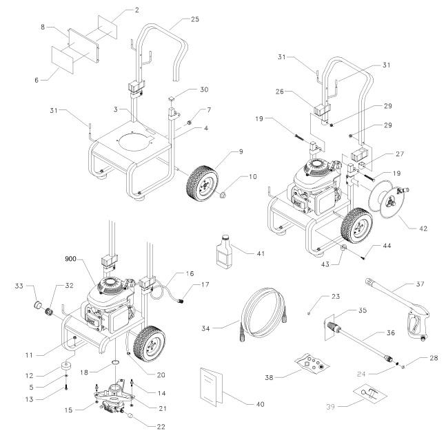 Craftsman Pressure Washer 580768322 Parts